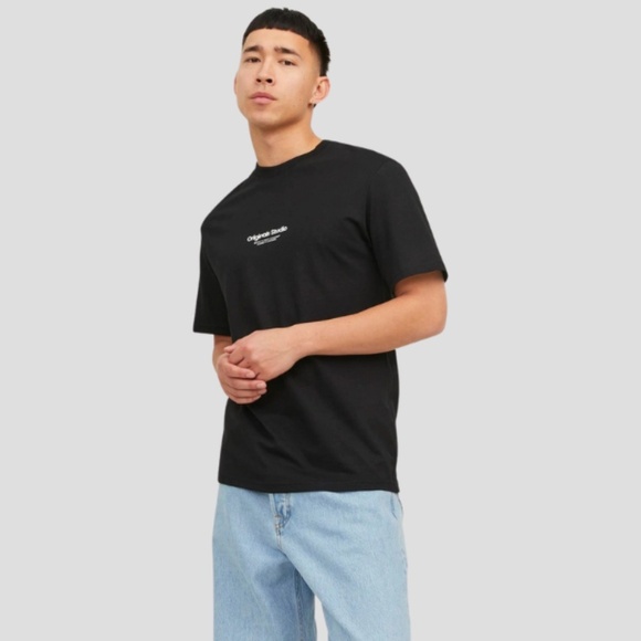JACK & JONES Black t-shirt - Picture 1 of 9
